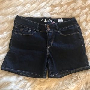 Dark Wash Denim Shorts